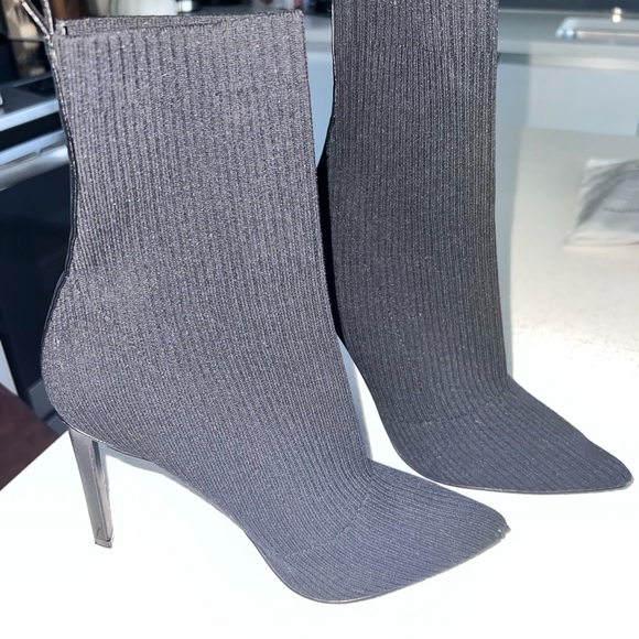 Steve Madden Sock Boots - Picture 2 of 5